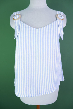 Топ ZARINA летний в полоску 46 размер