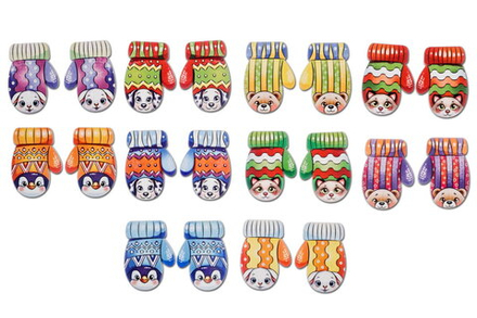 Настольная игра Мемо "Варежки"