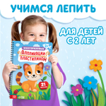 Книга Многоразовые аппликации пластилином