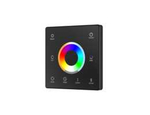 Настенный пульт дистанционного управления RGB+CCT,  1 канал,  зона охвата 30 метров,  цвет черный