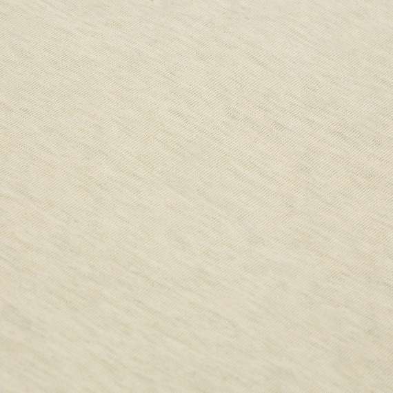 Простыня на резинке из хлопкового трикотажа серо-бежевого цвета из коллекции essential