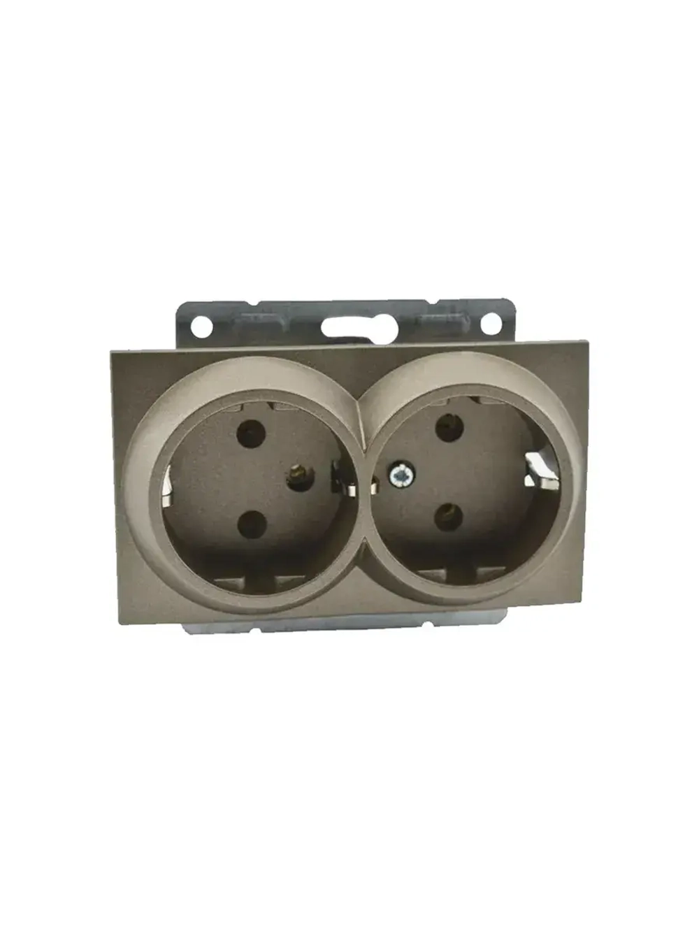 Розетки 2-я с з/к бронза