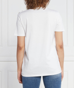 Футболка PRINTED Balmain - белый(BF1EF005 BB02)