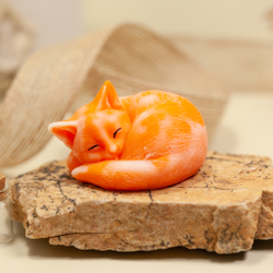 Котенок спящий