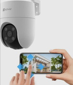 EZVIZ H8c 2 МП поворотная Wi-Fi камера c распознаванием людей.