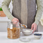 Банка для продуктов с крышкой IKEA 365+, Стекло, 3,3 л