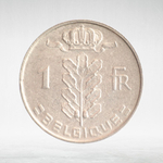Belgium, 1 Franc (French Text), 1969, VF