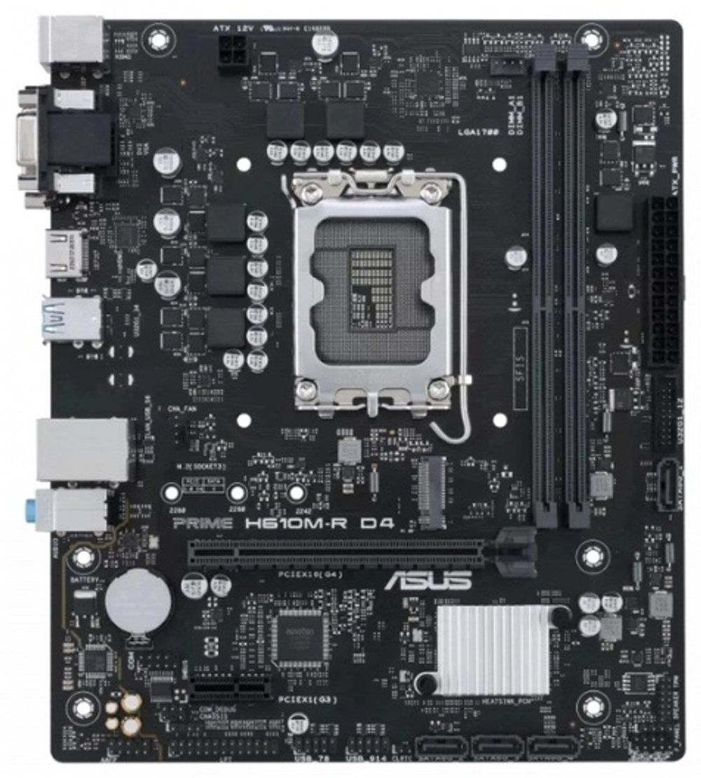 Материнская плата ASUS H610M-R-SI