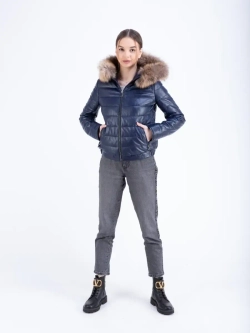 Куртка женская из натуральной  кожи