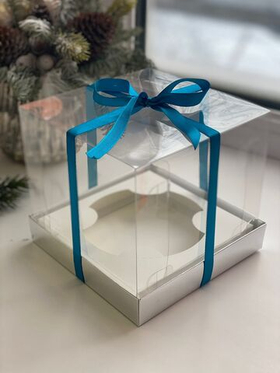 Ложемент для кулича 14.5х14.5х2.5см