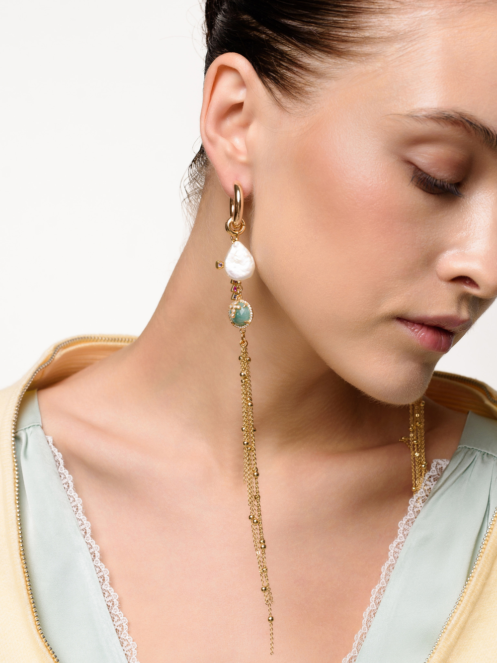 Серьги "Empire" Gold