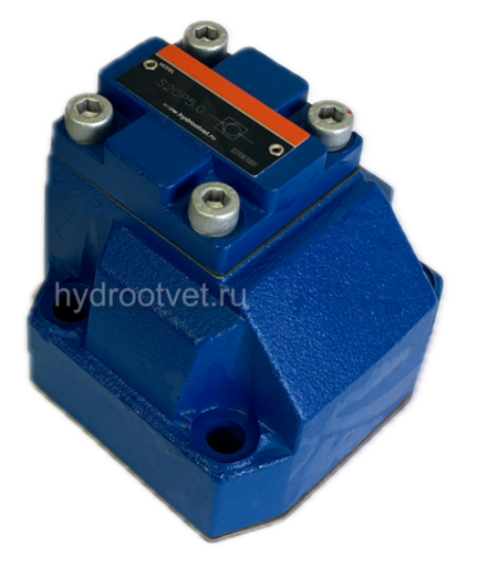S20P3-10/V - Обратный клапан для монтажа на плиту Ду25, давление открытия 3 бар, уплотнение V = FKM
