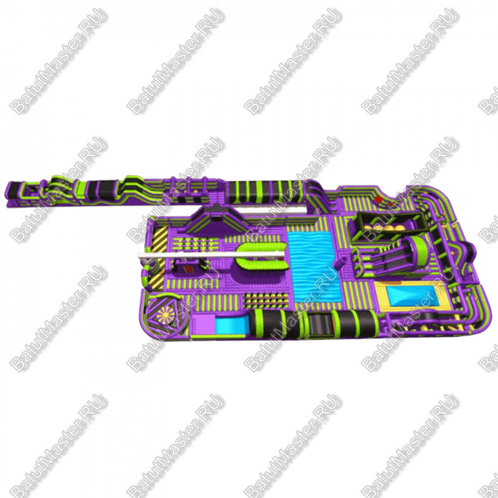 Полоса препятствий "Надувной парк"