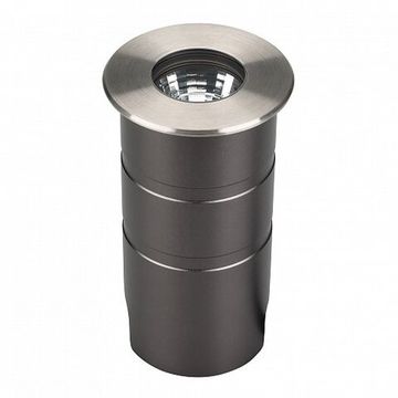 Встраиваемый светодиодный светильник для грунта и пола 6W 2700K 060623 серебристый LTD-GROUND-R65-6W Warm2700 (SL, 24 deg, 230V) Arlight