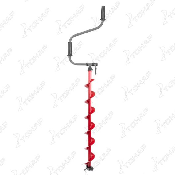 Ледобур BURAN 100R правое вращение, цельнотянутый шнек (LB-100R) Тонар