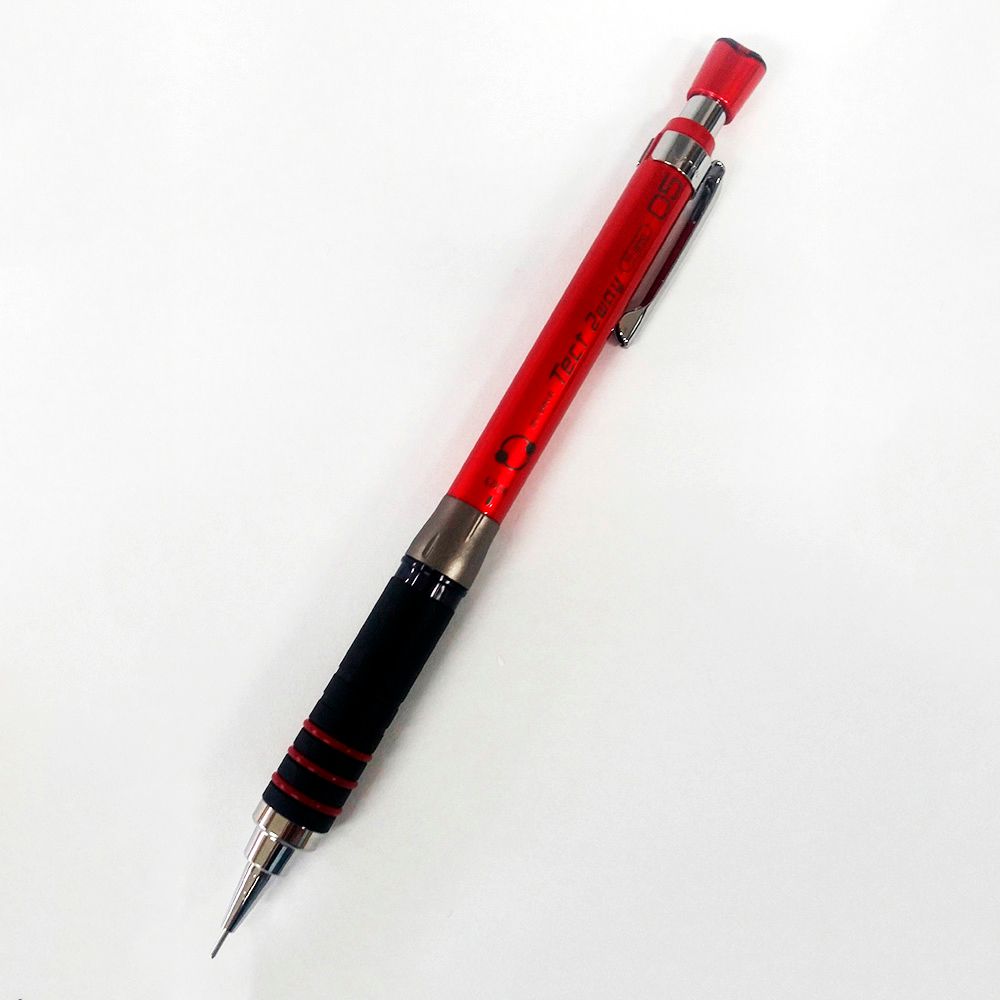 Zebra Tect 2way P-MA41-TYR – Купить механический карандаш 0,5 мм
