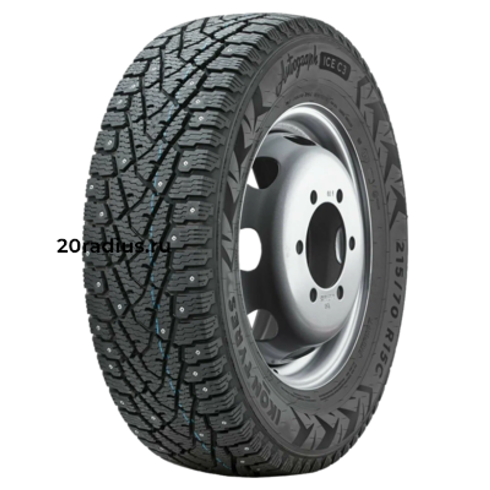 225/75R16C 121/120R Autograph Ice C3 TL (шип.)