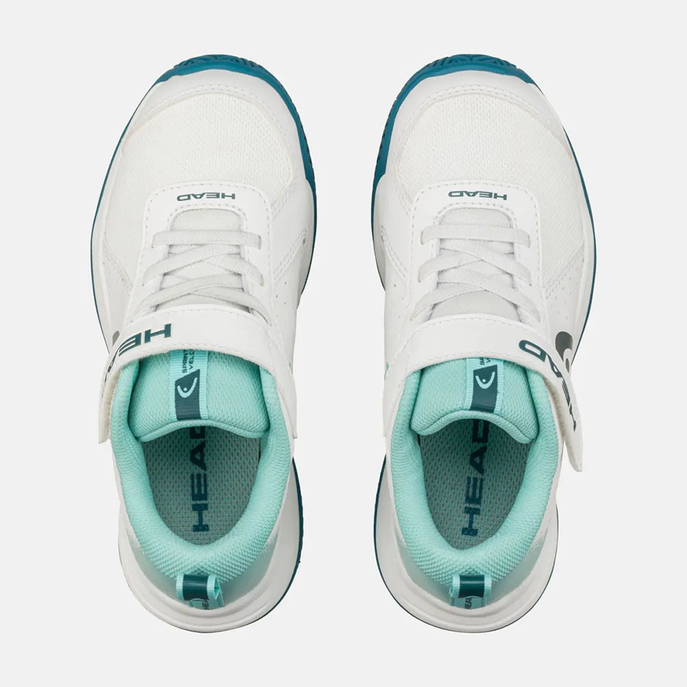 Кроссовки теннисные детские HEAD Sprint Velcro 4.0 275525, р.3 (рос.34), белый