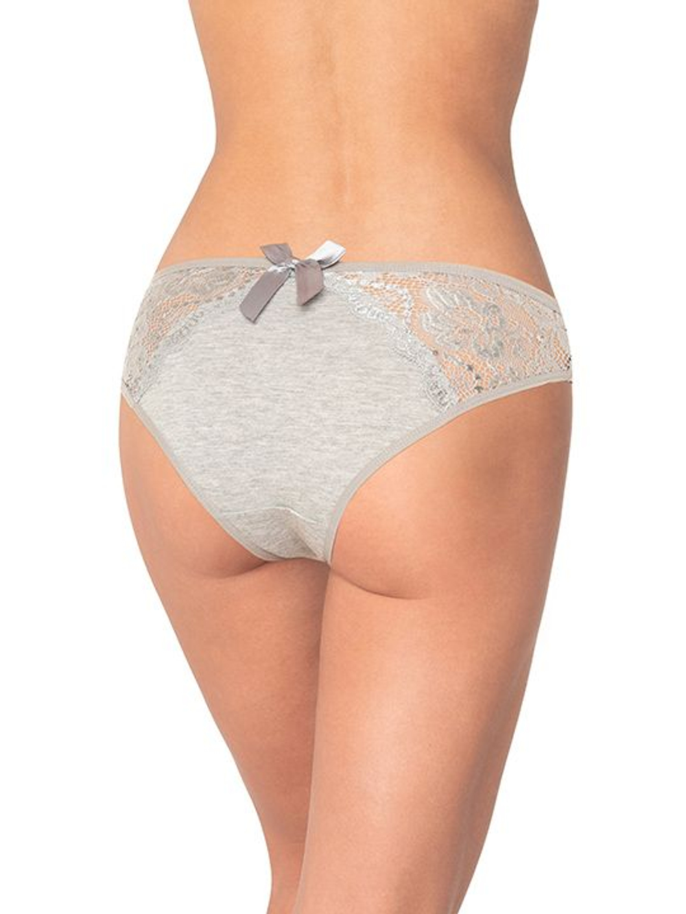 Сексуальные трусики с кружевной задней частью (Размер: M) (Цвет: бордовый)