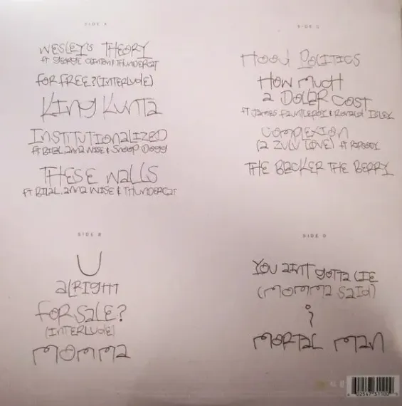 Kendrick Lamar - To Pimp A Butterfly