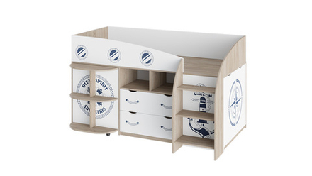 Немо (ТриЯ) Кровать комбинированная