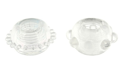 Набор прозрачных эрекционных колец POWER STRETCHY (Цвет: прозрачный)