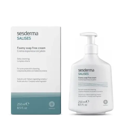 Salises Facial/Body Foamy Soap-Free Cream Sesderma | Очищающая пенка для лица и тела