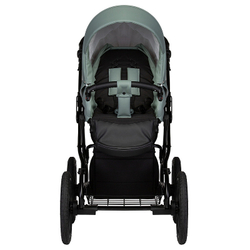 Детская коляска Indigo Mio Eco Plus 14 3 в 1 с автокреслом Avionaut Cosmo 03 шалфей кожа