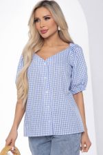 Блуза "Джейн" (голубая) Б10002 LT Collection (Акция)