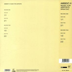 Brian Eno / Ambient 1: Music For Airports (2LP)