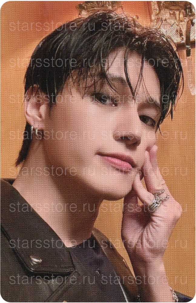 Фотокарта Wooyoung ATEEZ - GOLDEN HOUR : Part.3 (In Your Fantasy Edition) (MAKESTAR)