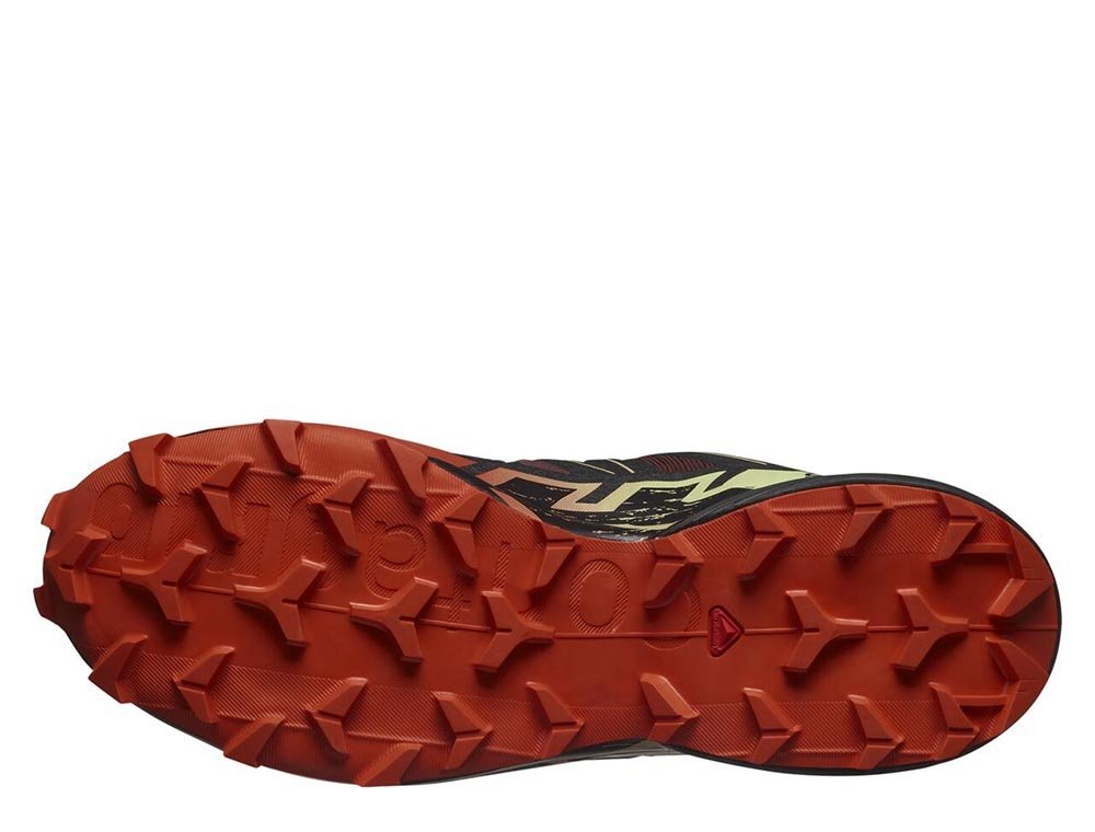 Кроссовки для бега мужские Salomon Speedcross 6 M Черный и Вишневый
