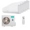 Мультисплит система на 5 комнат Hisense AMS-09UW4RMRKB00 x 5 / AMW5-42U4RTA