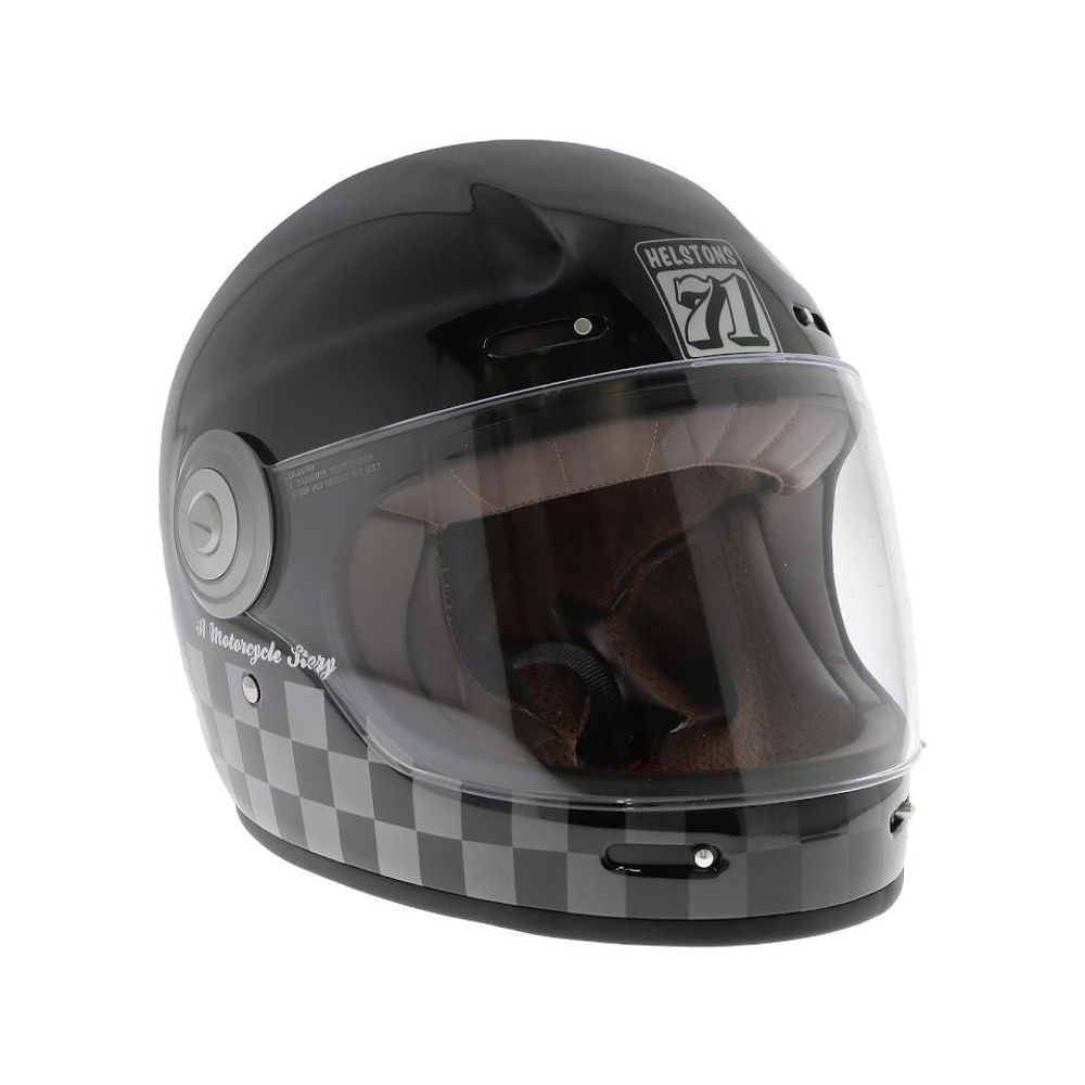 Casque Course Full Face Carbone / Черный