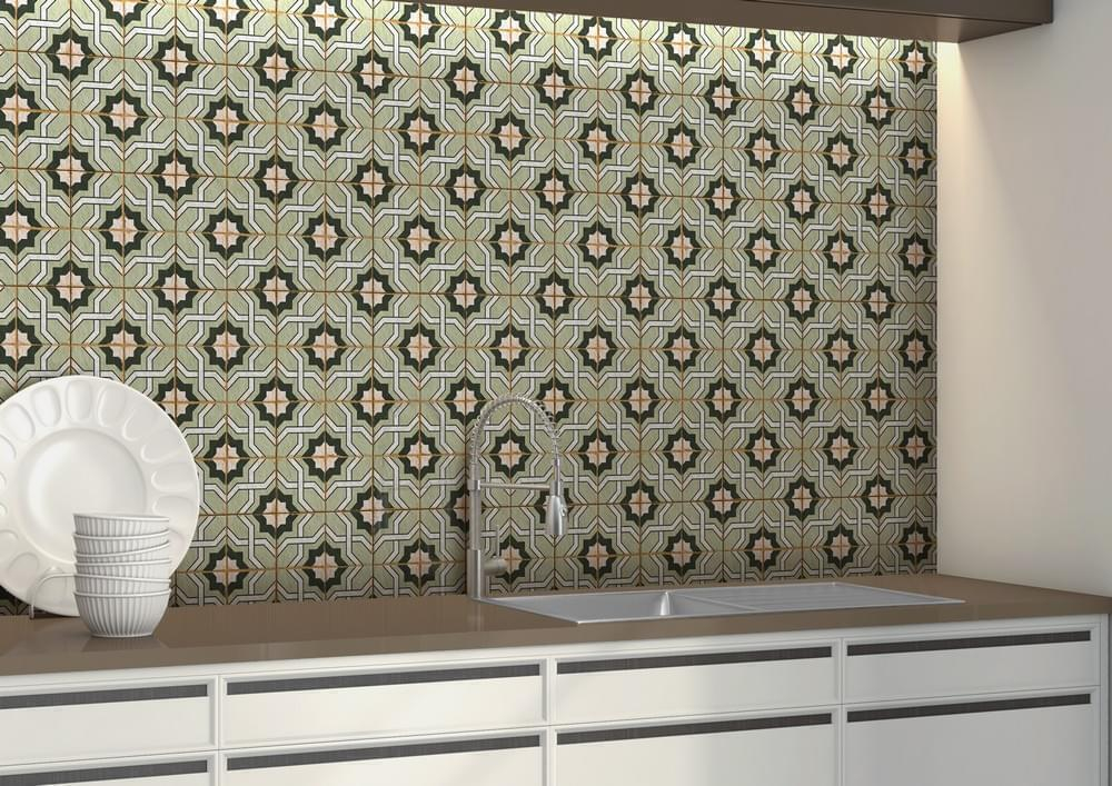 Ennface Pattern Corsica Floret 20x20