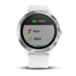 Часы для фитнеса Garmin vivoactive 3, серебристые, 010-01769-22