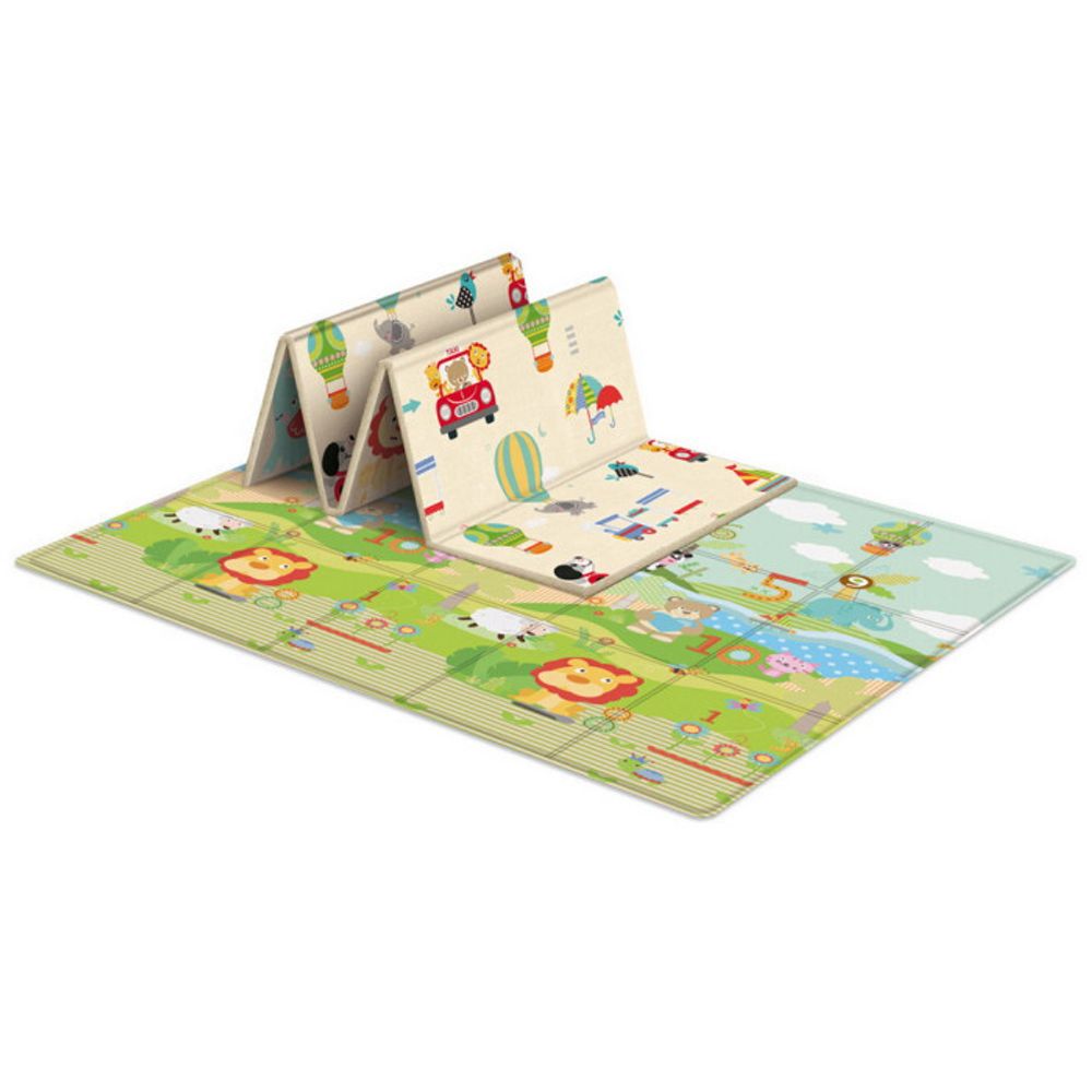 PITUSO Игровой развивающий коврик Джунгли/Транспорт,180*200*1 см