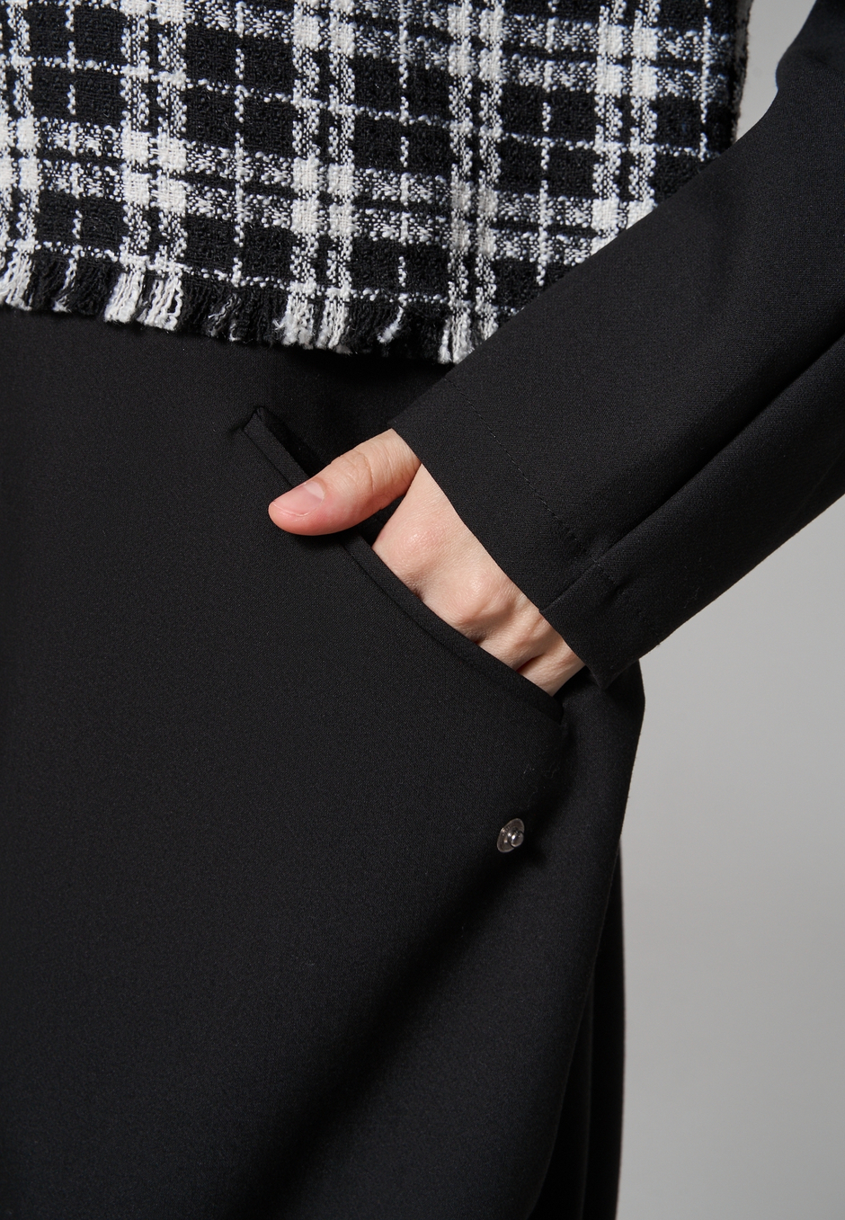 Бомбер удлиненный