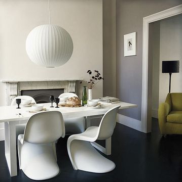 стул panton chair by Verner Panton ( стеклопластик )