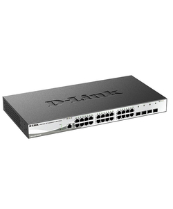 D-Link DGS-1210-28X/ME/B2B Управляемый L2 коммутатор с 24 портами 10/100/1000Base-T и 4 портами 10GBase-X SFP+