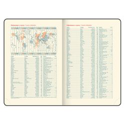 Ежедневник датированный 2026 B6 125х173 мм GALANT "Vivid" под кожу красный (117413)