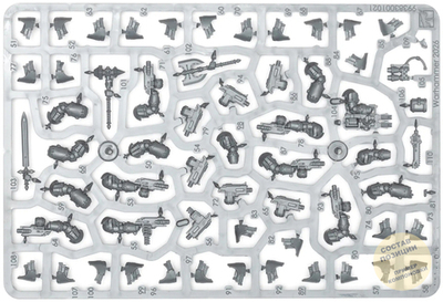 Cataphractii Terminators Combi-bolters and Power Fists Set