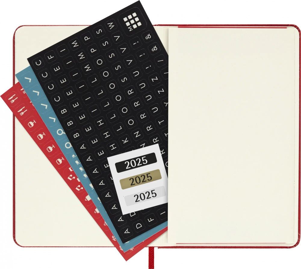 Ежедневник Moleskine (DHF212DC2) Classic Pocket 90x140мм 400стр. красный