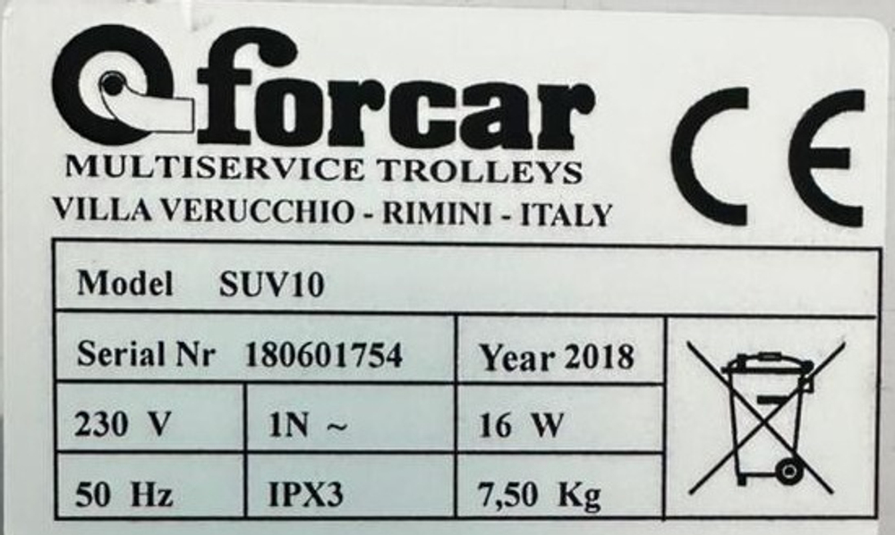 Стерилизатор FORCAR SUV 10