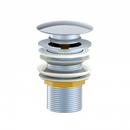 Донный клапан для раковины 1 1/4 WONZON & WOGHAND, Хром (WW-88SS02-CR)