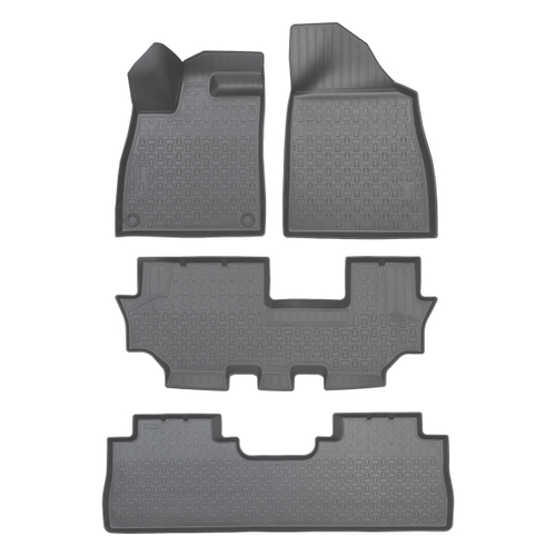 Ковры в салон Norplast/Unidec для GAC GS8 II (2021-) 1,2 ряд,Серый, арт.NPA11-C27-206-G