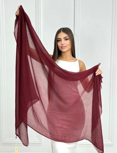 Палантин/бордовый