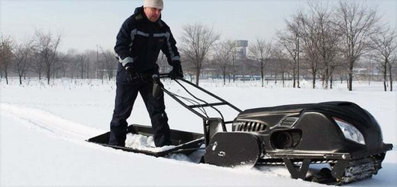 Мотобуксировщик LEBEDEV MOTORS LVR500 SWE