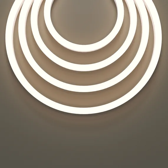 Гибкий неон 25х13 220В 8Вт/м 3000K IP65 50м Led Strip 201230