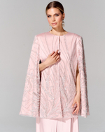 Кейп с вышивкой ручной работы